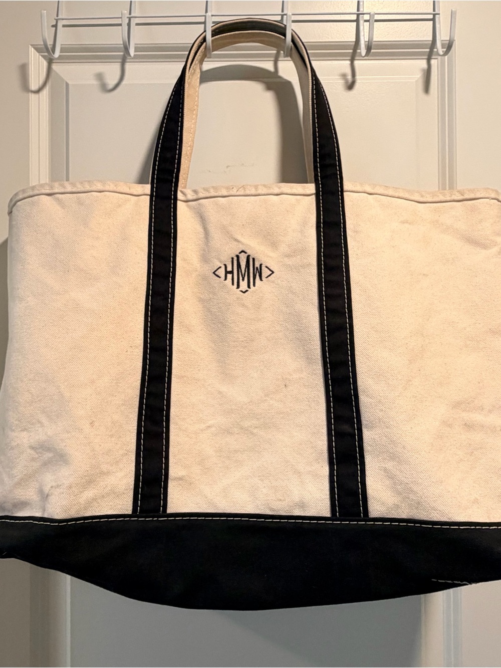 Vintage 1990s  L.L. Bean Boat and Tote Bag